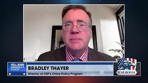 Dr. Bradley Thayer: America Is Responsible For The Rise Of China.