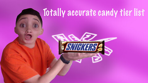 The ULTIMATE candy tier list!
