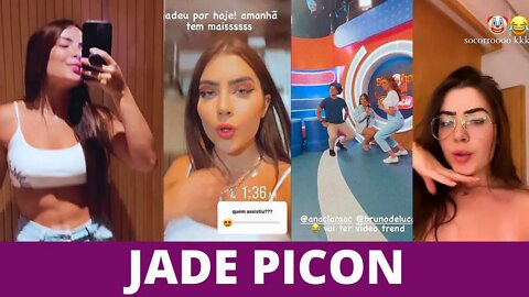 APÓS ELIMINAÇÃO DO BBB22 JADE PICON PARTICIPA DE PROGRAMAS DE TV EM NOVA FASE