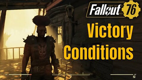 Fallout 76 PvP On My Low Level - Victory Conditions