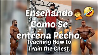 Mi dia de entrenamiento de pecho. Chest Day Vlog.