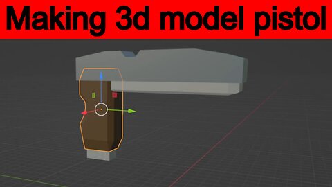 3D Modeling HANDGUN in Blender