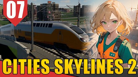 Primeira Ligação Entre TREM e METRO - Cities Skylines 2 #07 [Gameplay PT-BR]
