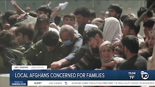 Afghan living in San Diego fears for his family's safety in Kabul