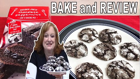 TRADER JOE'S COOK & REVIEW Review Chocolate Peppermint Baking Mix