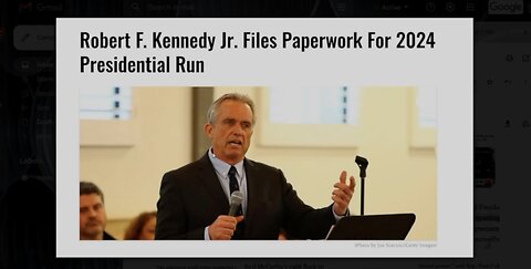 Robert F. Kennedy Jr.'s Presidential Campaign Against The Merger of State & Corporate Power