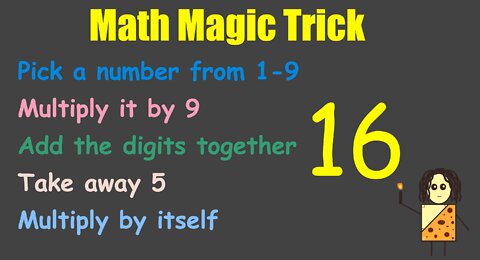 Math Magic Trick - Number 9