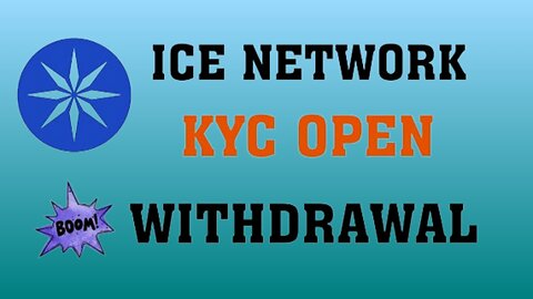 ICE Network KYC Verification || Ice Network App Withdrawal || ice network coin fast mining app 2023