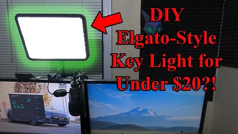 DIY Elgato Style Key Light for under $20