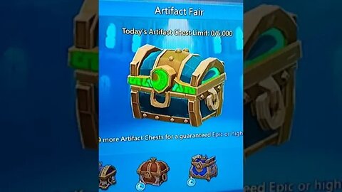 Lords Mobile - Artifact Chest Opening!