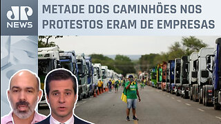 Transportadoras teriam participado dos atos do 8 de janeiro, diz Abin; Schelp e Beraldo analisam