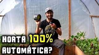 Controle automático de umidade na estufa! - Chácara SV