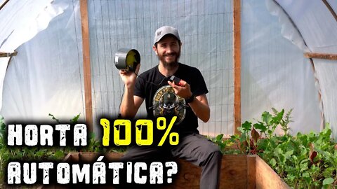 Controle automático de umidade na estufa! - Chácara SV