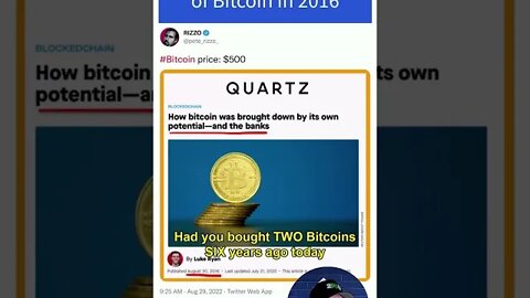 Had you bought 2 Bitcoins in 2016 😮 #btc