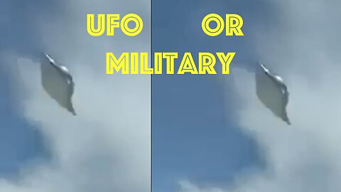 Most Clear UFO sighting EVER