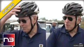 BIDEN Admits To Reporters Foolish Thing He’s Got Strapped To His Head