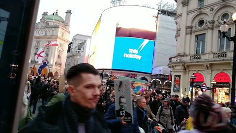 Freedom March 18th Dec (Piccadilly Circus 2)