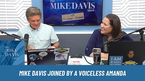 Mike Davis Joined By A Voiceless Amanda "This Evening"