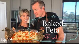 BEST Gluten-free Baked Feta Pasta 🥂Easy Peasy Cheesy Meal