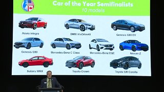 NACTOY semifinalists announced at North American International Auto Show in Detroit