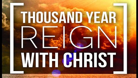 Who is going into the 1,000 year reign of Christ?