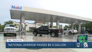 Gas prices getting closer to $5 per gallon