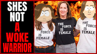Kathleen Kennedy is NOT A WOKE WARRIOR! | What an Odd Way to Respond