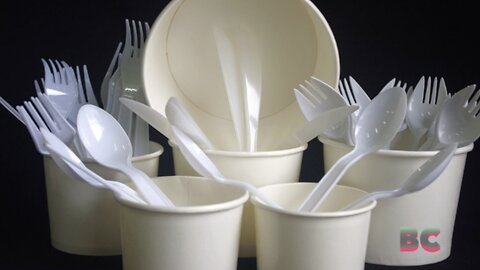 Single-use plastic cutlery and plates to be banned in England