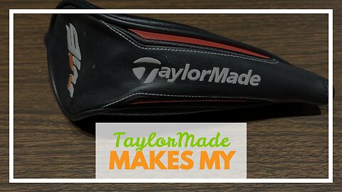 TaylorMade New Golf Stealth Black/Red Hybrid/Rescue Headcover