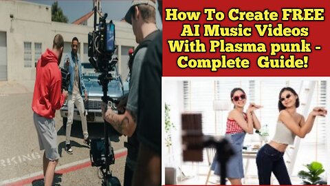 How To Create FREE AI Music Videos With Plazmapunk - Complete Guide!