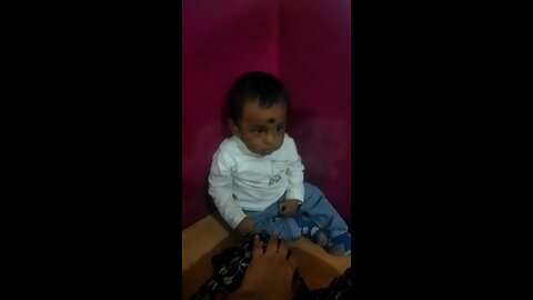 My cute baby welcome video