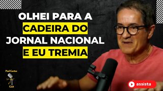 COMO É APRESENTAR O JORNAL NACIONAL? CARLOS TRAMONTINA