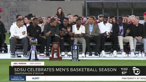 San Diego State Men's Basketball honored for historic 2022-23 season