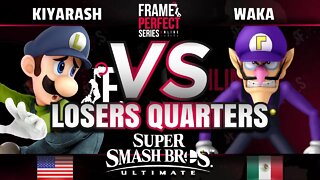 FPS6 Online - Kiyarash (Luigi) vs. XTR PSK | WaKa (Waluigi) - Smash Ultimate Losers Quarters