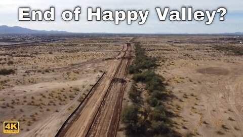 End of Happy Valley - 4K Drone Video