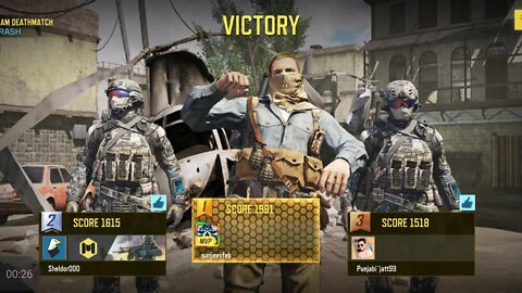 Team death match victory team high score l Call of Duty|| Masti Times|| COD on mobile || Gaming