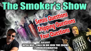 THE SMOKER'S SHOW! OPEN MIC NIGHT - CALL IN OR JOIN THE ZOOM!