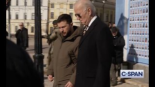 President Joe Biden visits Kyiv