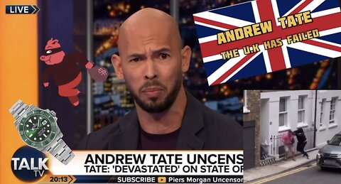Andrew Tate believes UK is infested with crime ‼️