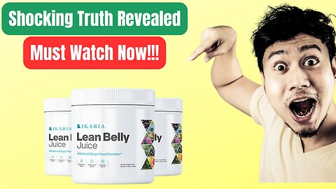 Ikaria Lean Belly Juice Reviews || Ikaria Lean Belly Juice My Honest Review (Must Watch Now)