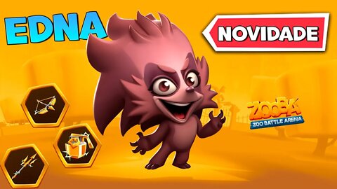 Edna "Echidna" Novo Personagem Chegou no Zooba: Jogo de Batalha Animal