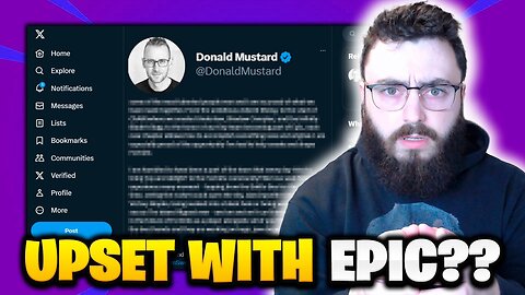 The REAL Reason Donald Mustard Retired From Fortnite? | Reply Room