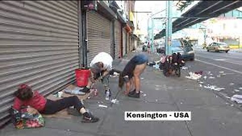 America - Kensington Ave Philadelphia - What is happening in the city of brotherly love