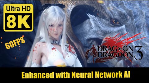 Drakengard 3 Opening 8K 60 FPS (Remastered with Neural Network AI)