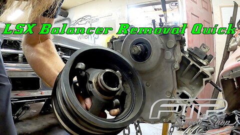 The Best Way To Remove A LSX Balancer Pulley Quick Tech