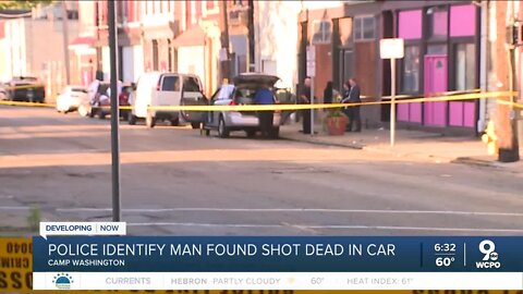 Man found shot dead inside car in Camp Washington