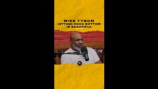 #miketyson Hitting rock bottom is beautiful. Are you in love with the journey? 🎥 @hotboxinpodcast