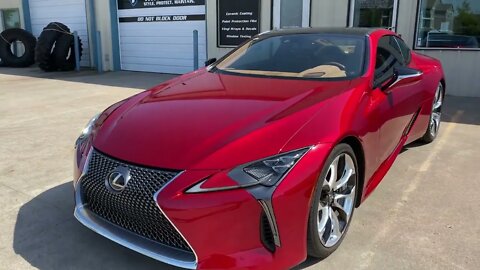 Tulsa Auto Wraps | White Glove Auto | Lexus LC