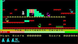 Manic Miner Zx Spectrum Video Games Retro Gaming 8-bit