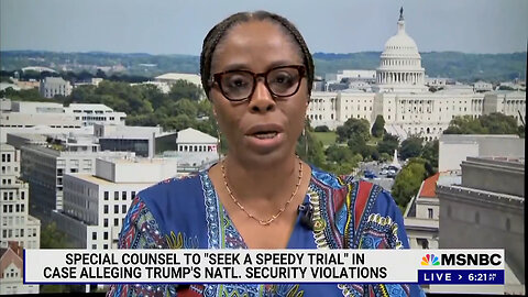 June, 2023. Stacey Plaskett: Trump "Needs To Be Shot- Stopped"